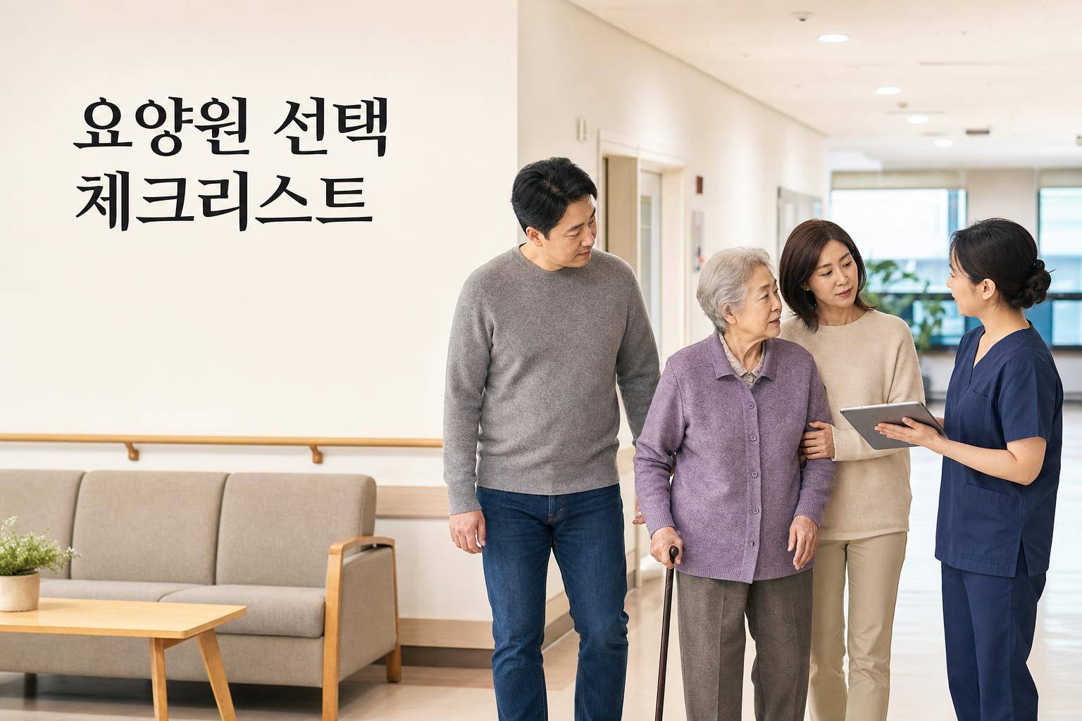 부모님 요양원 선택 전 꼭 볼 체크리스트 10가지 🔎