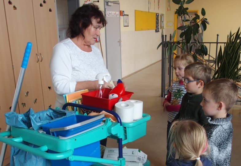 Kindergarten-Reinigungskraft gesucht